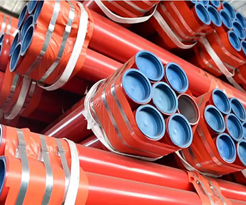 What are the specifications for fire-fighting steel pipe construction